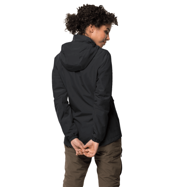 Stormy Point Damesjack Jack Wolfskin Collections Zwart