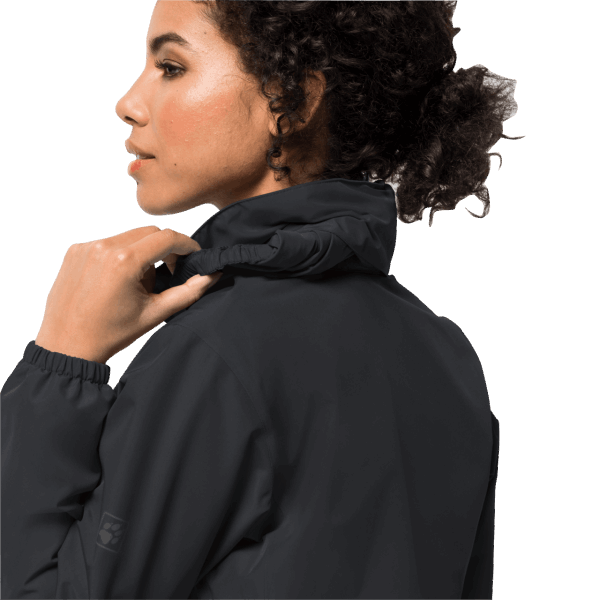Stormy Point Damesjack Jack Wolfskin Collections Zwart