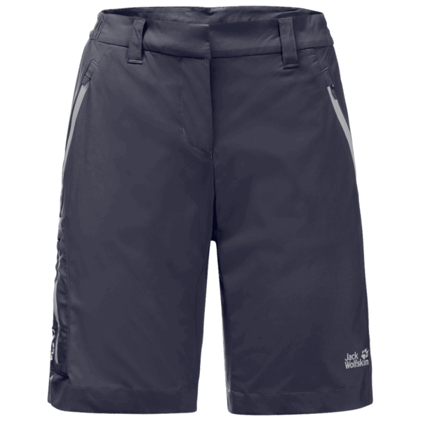 Dames Overland Short Jack Wolfskin Collectie Grafiet