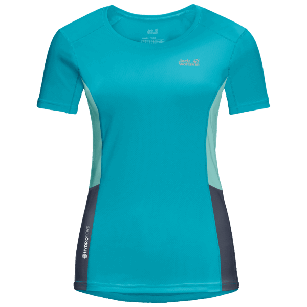 Jack Wolfskin Dark Aqua Dames Narrows T Fashion