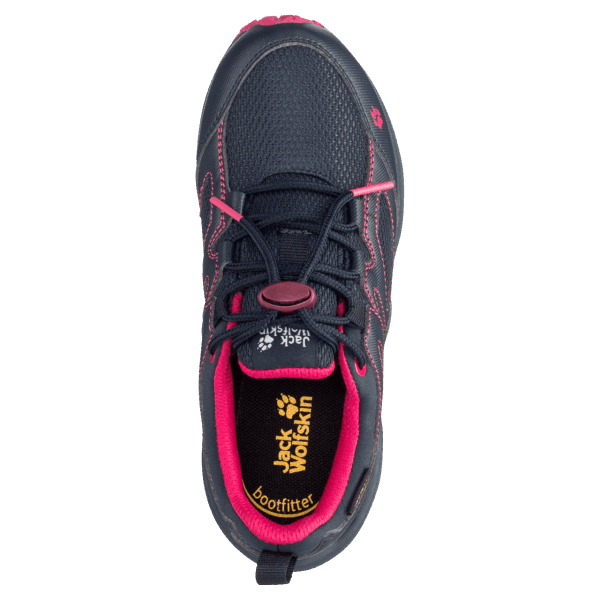 Kid's Unleash 4 Speed Texapore Jack Wolfskin Blauw-roze Nieuw