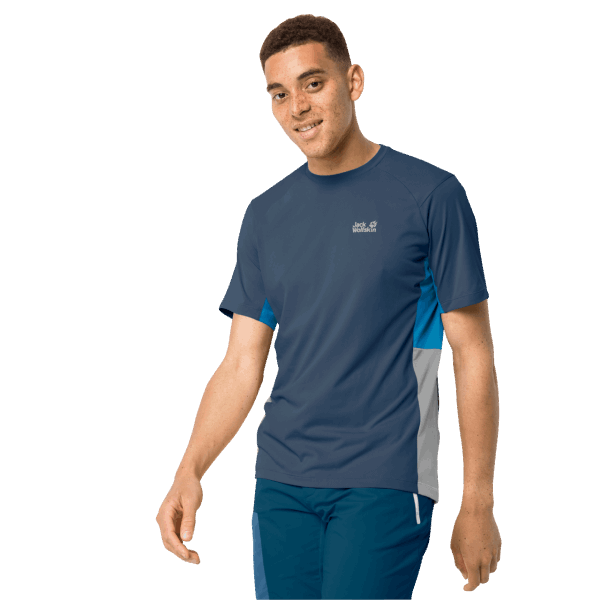 Jack Wolfskin Origin Heren Narrows T Donderblauw