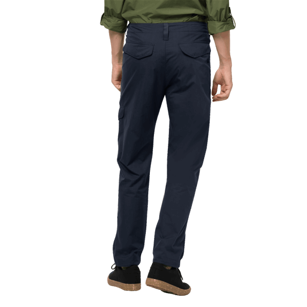 Heren Tripbroek Aan Het Meer Jack Wolfskin Merk Night Blue