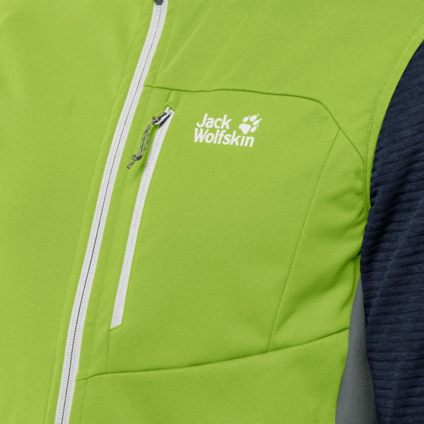 Beste Jack Wolfskin Spring Lime Herenvest Met Hoogste Piek