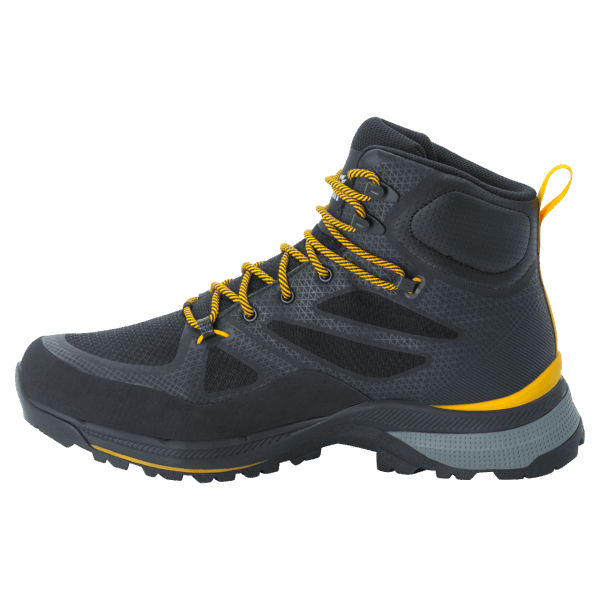 Originele Jack Wolfskin Force Striker Texapore Mid Zwart Voor Heren