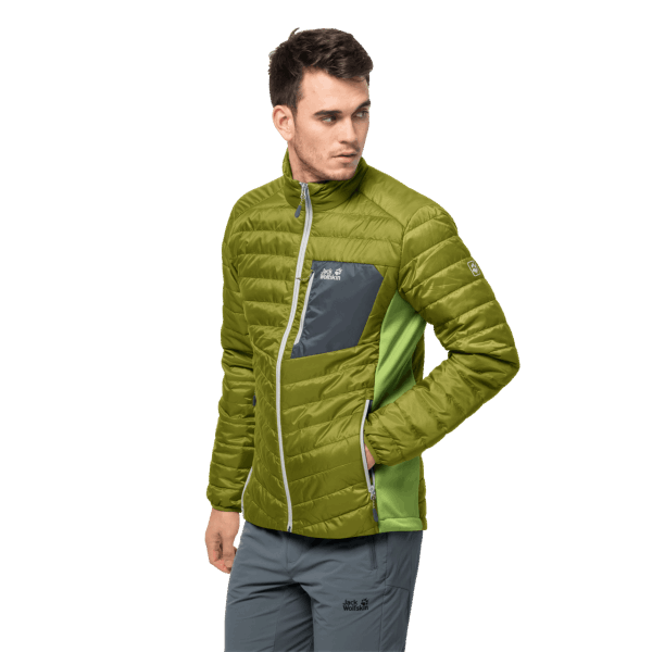 Men's Routeburn Jacket Golden Cypress Collection Jack Wolfskin