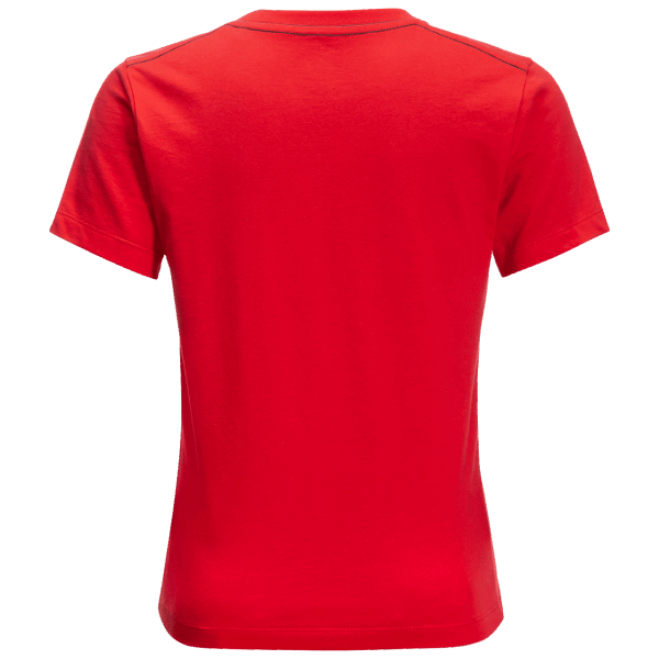 Jack Wolfskin Beste Kindermerk Wolf T Peak Rood