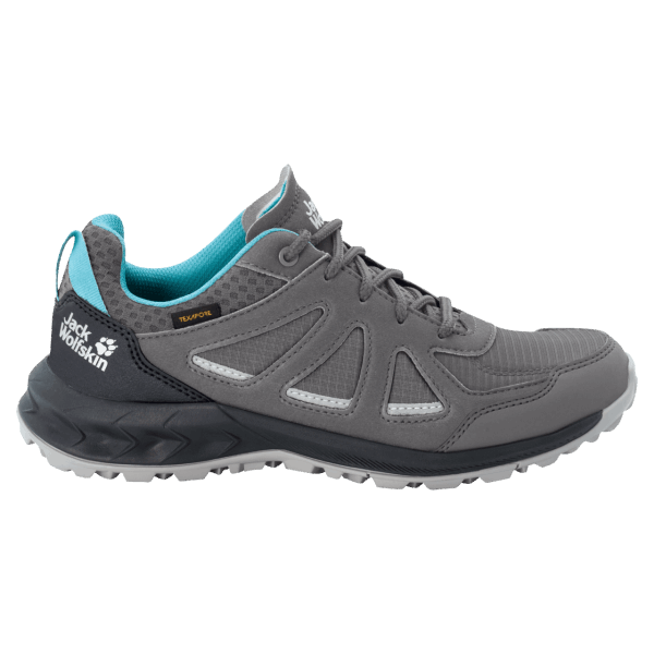 Origins Grijs-lichtblauwe Dames Bos 2 Texapore Low Jack Wolfskin