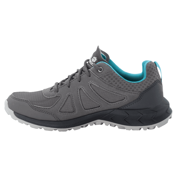 Origins Grijs-lichtblauwe Dames Bos 2 Texapore Low Jack Wolfskin