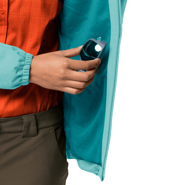 Stormy Point Jack Voor Dames, Merk Jack Wolfskin Peppermint