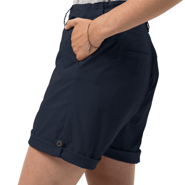 Dameswoestijnshort Jack Wolfskin Nachtblauw Best