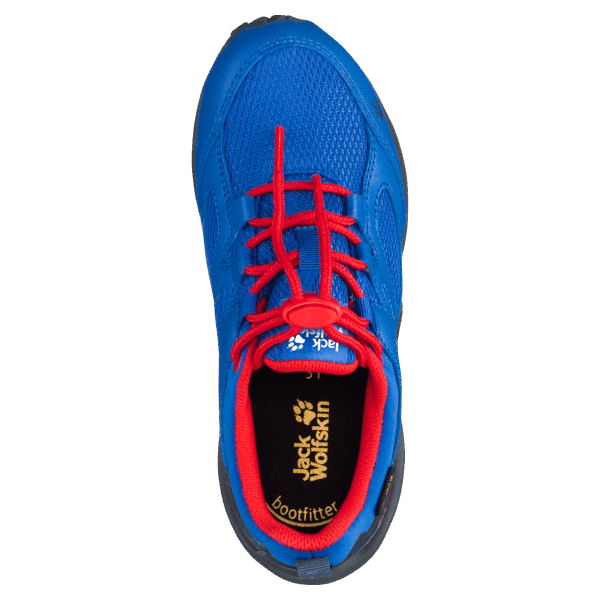 Beste Blauw-rode Kid's Ontketenen 4 Speed Texapore Jack Wolfskin
