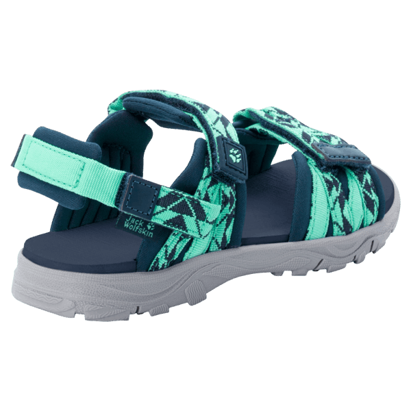 Blauw-groene Collectie 2 In 1 Sandaal K Jack Wolfskin