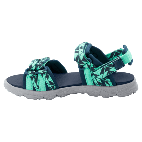 Blauw-groene Collectie 2 In 1 Sandaal K Jack Wolfskin