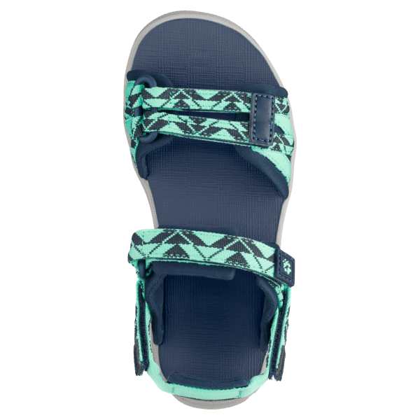 Blauw-groene Collectie 2 In 1 Sandaal K Jack Wolfskin