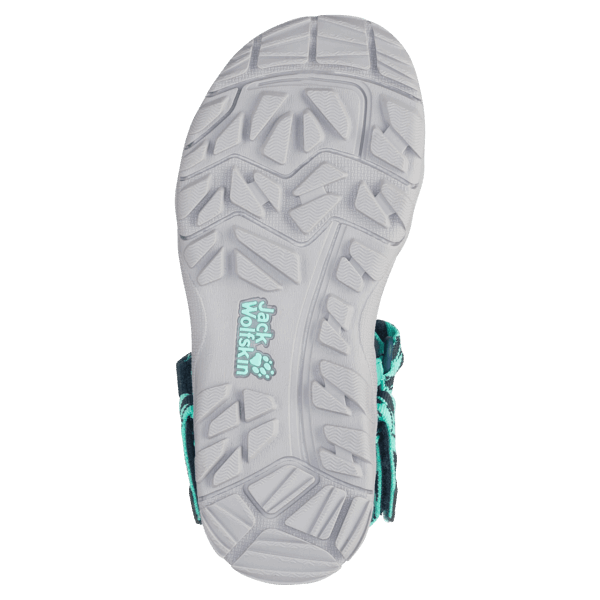 Blauw-groene Collectie 2 In 1 Sandaal K Jack Wolfskin