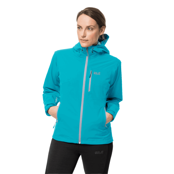 Origin Dames Eagle Peak Jas Jack Wolfskin Dark Aqua