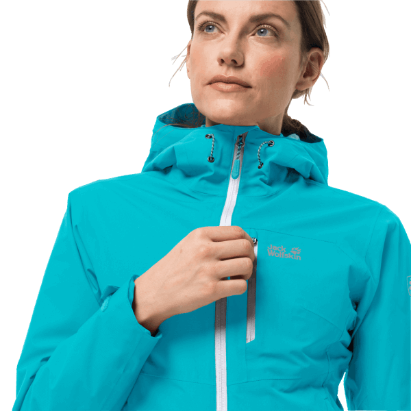 Origin Dames Eagle Peak Jas Jack Wolfskin Dark Aqua