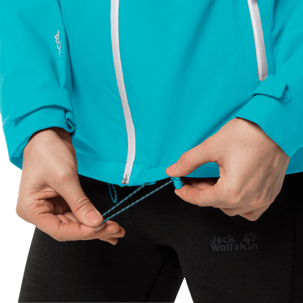 Origin Dames Eagle Peak Jas Jack Wolfskin Dark Aqua