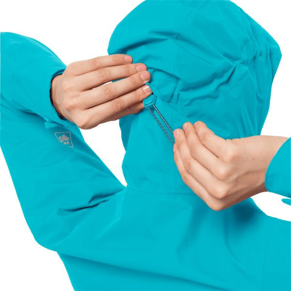 Origin Dames Eagle Peak Jas Jack Wolfskin Dark Aqua