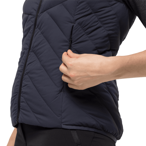 Grafiet Dames Atletisch Vest Jack Wolfskin Origineel