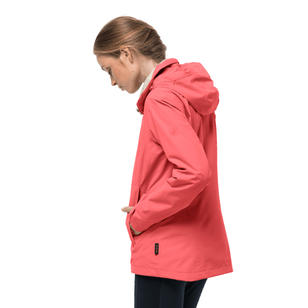 Desert Rose Jack Wolfskin Hete Evandale Jas Voor Dames