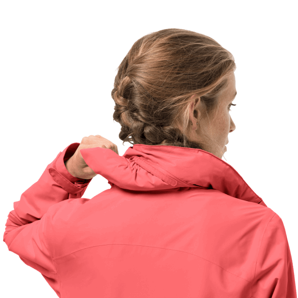 Desert Rose Jack Wolfskin Hete Evandale Jas Voor Dames