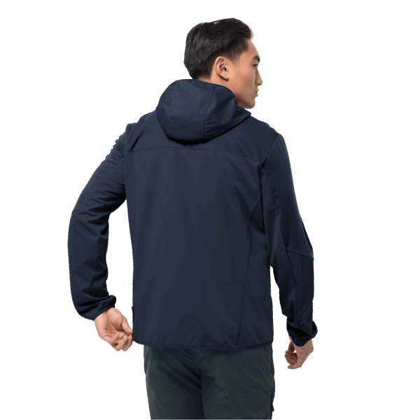 Heren Go Hike Softshell Nachtblauw Merk Jack Wolfskin
