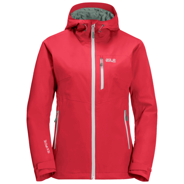 Origins Eagle Peak Damesjack Tulp Rood Jack Wolfskin