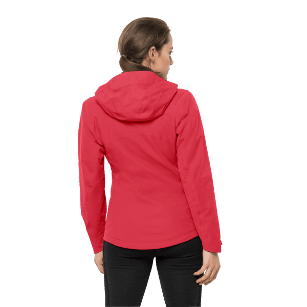 Origins Eagle Peak Damesjack Tulp Rood Jack Wolfskin