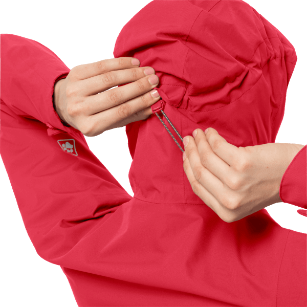 Origins Eagle Peak Damesjack Tulp Rood Jack Wolfskin