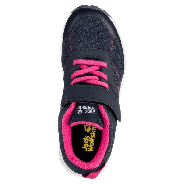 Blauw-roze Jack Wolfskin Best Kid's Woodland Low Vc