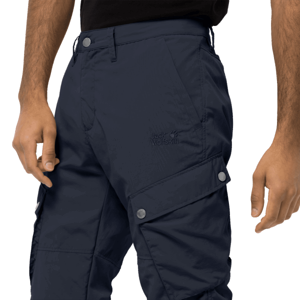 Night Blue Jack Wolfskin Heren Desert Valley 3/4 Broek Nieuw