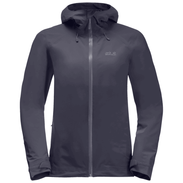 Jack Wolfskin Origin Grafietjack Met Hoogste Klep Voor Dames