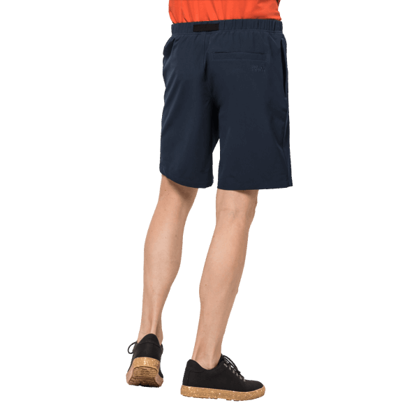 Heren Zomer Lifestyle Short Hot Jack Wolfskin Nachtblauw
