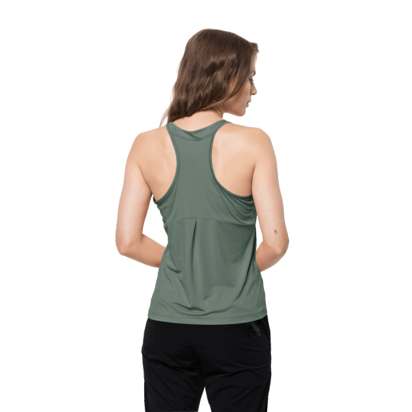 Hot Tasman Tankjack Wolfskin Hedge Groen Voor Dames