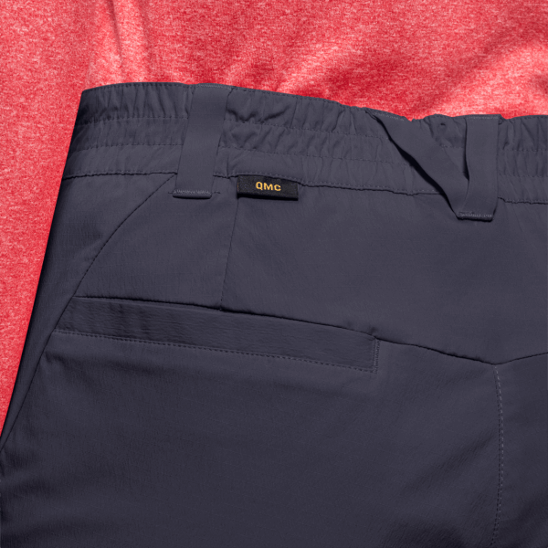 Dames Peak Short Jack Wolfskin Grafiet Hot