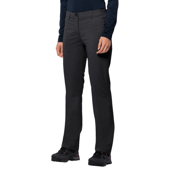 Originele Zwarte Dames Peak Pant Jack Wolfskin