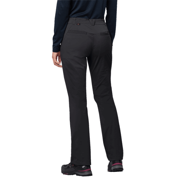 Originele Zwarte Dames Peak Pant Jack Wolfskin