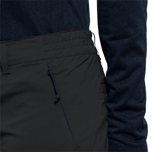 Originele Zwarte Dames Peak Pant Jack Wolfskin