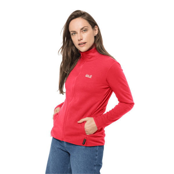 Jack Wolfskin Fashion Tulp Rode Jwp-tussenlaag Voor Dames