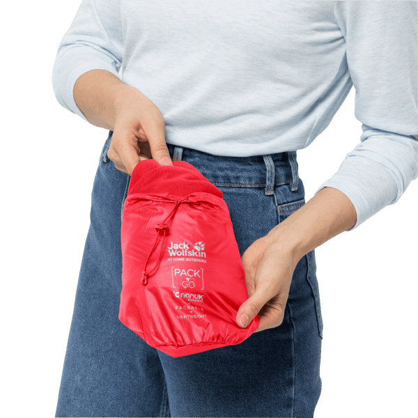 Jack Wolfskin Fashion Tulp Rode Jwp-tussenlaag Voor Dames