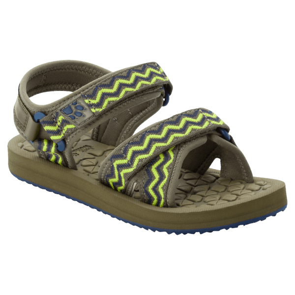Kid's Zulu Vc Origin Jack Wolfskin Groen-limoen