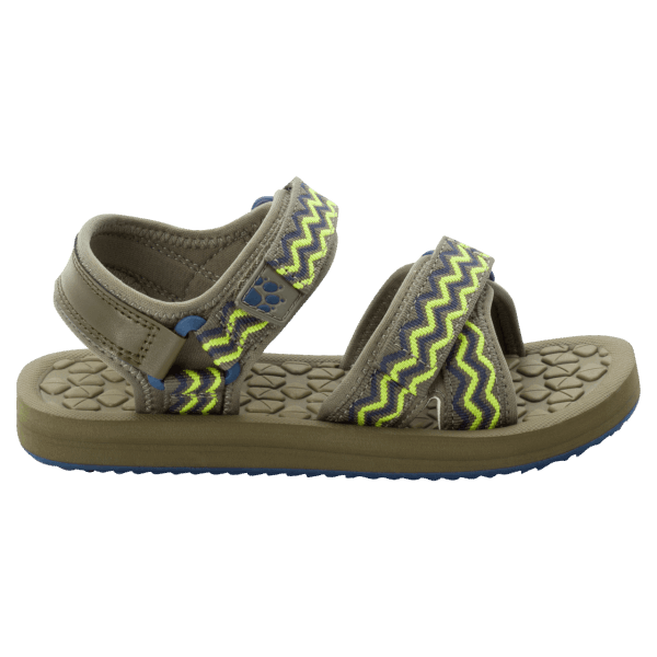 Kid's Zulu Vc Origin Jack Wolfskin Groen-limoen