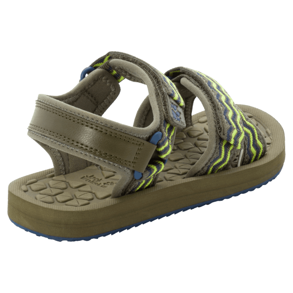 Kid's Zulu Vc Origin Jack Wolfskin Groen-limoen