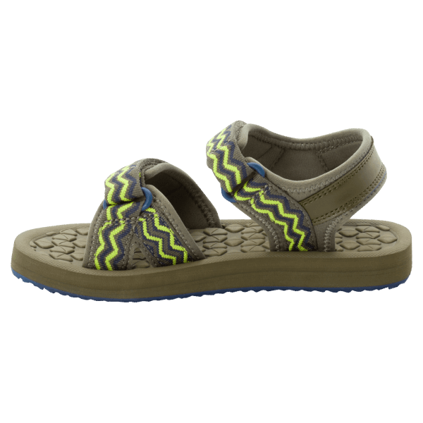 Kid's Zulu Vc Origin Jack Wolfskin Groen-limoen