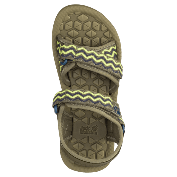 Kid's Zulu Vc Origin Jack Wolfskin Groen-limoen