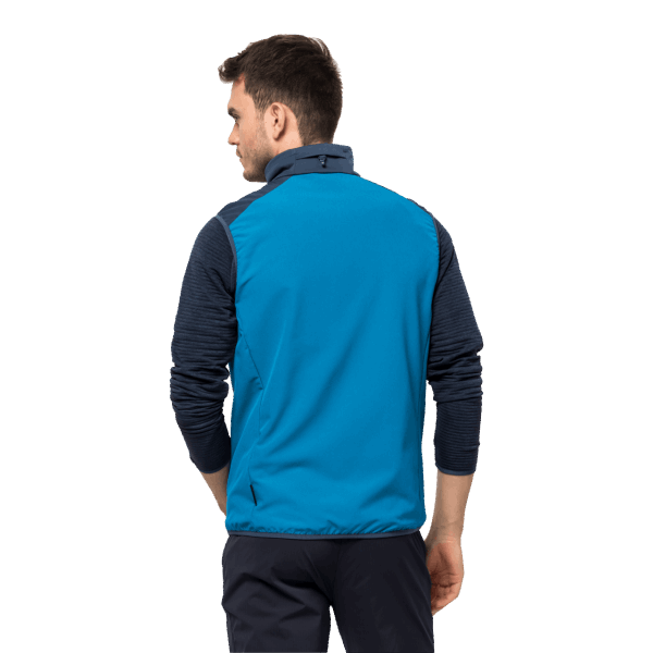 Hot Mannen Hoogste Piek Vest Donderblauw Jack Wolfskin