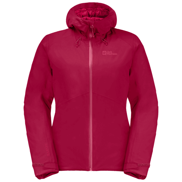 Wisper Geïsoleerde Damesjas Cranberry Original Jack Wolfskin