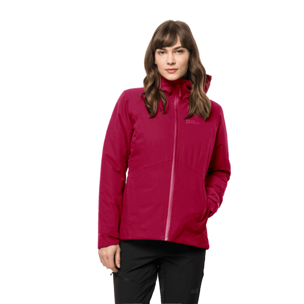 Wisper Geïsoleerde Damesjas Cranberry Original Jack Wolfskin